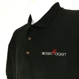 NEO GEO Pocket Vintage Video Game System Console Employee Uniform Polo Shirt